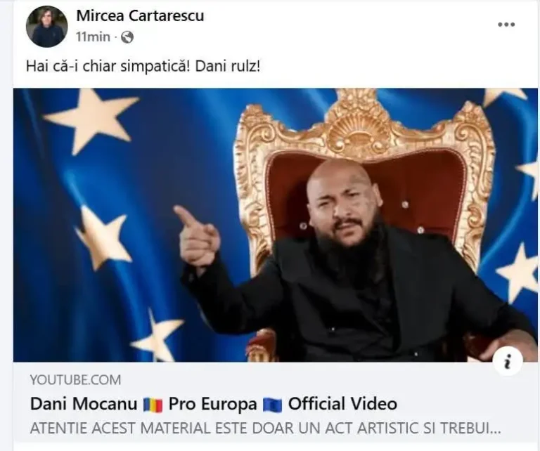 Reabilitare cu buletinul și ștampila în mână, Dani Mocanu Reabilitare cu buletinul și ștampila în mână, Dani Mocanu