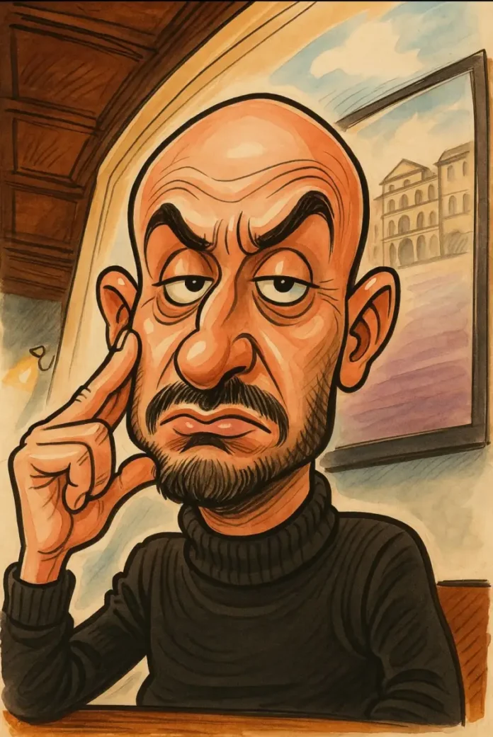 foto caricatura Manifestul omului nealiniat, între progresism și conservatorism