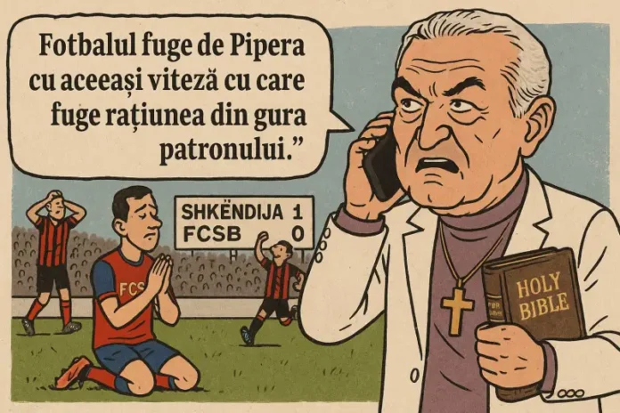 FCSB, în genunchi la Shkëndija: 1–0 și rușine sfântă