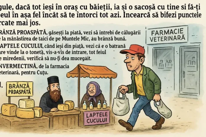 Listă de cumpărături Listă de cumpărături