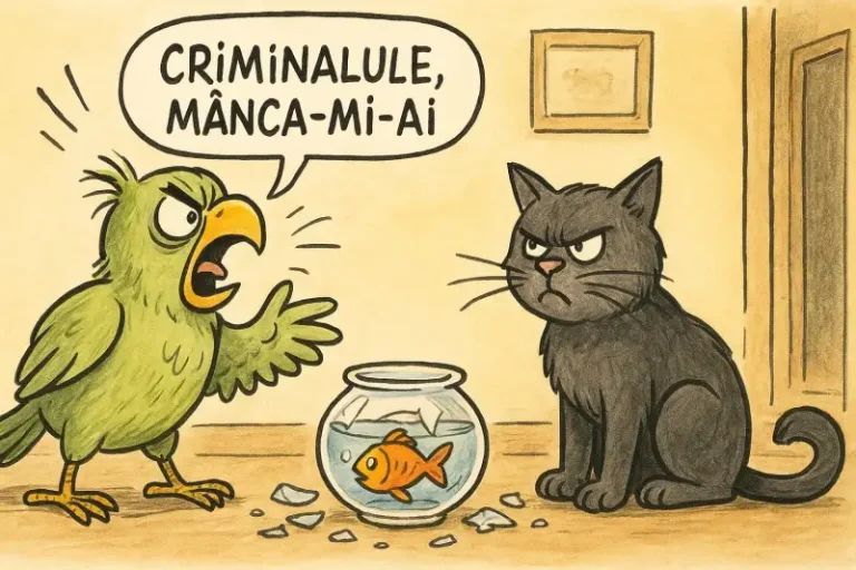 Papagalul meu a fost martor la o crimă Papagalul meu a fost martor la o crimă