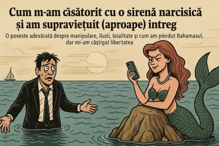 Cum m-am căsătorit cu o sirenă narcisică și am supraviețuit (aproape) întreg