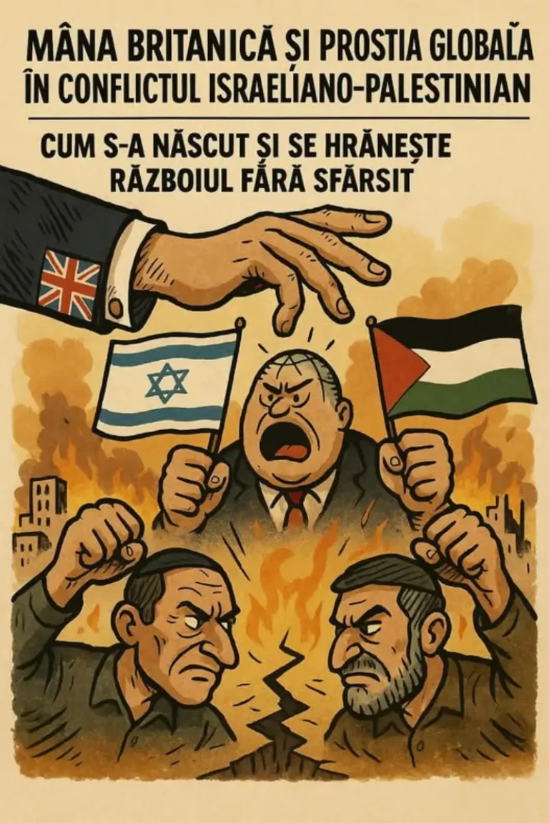 Mâna britanică și prostia globală în conflictul israeliano-palestinian