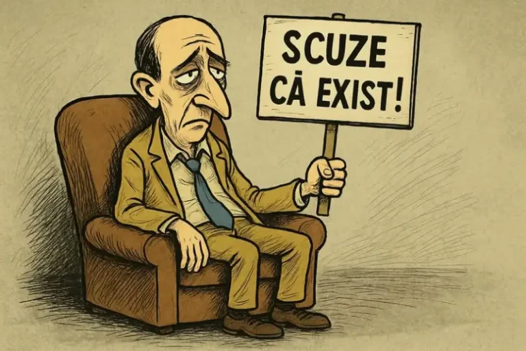 Ecoistul – eroul tragic care spune „scuze că exist” și moare încet, dar politicos