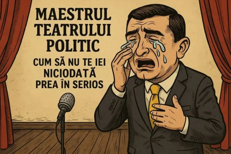 George Simion, maestrul teatrului politic: Cum să nu te iei niciodată prea în serios