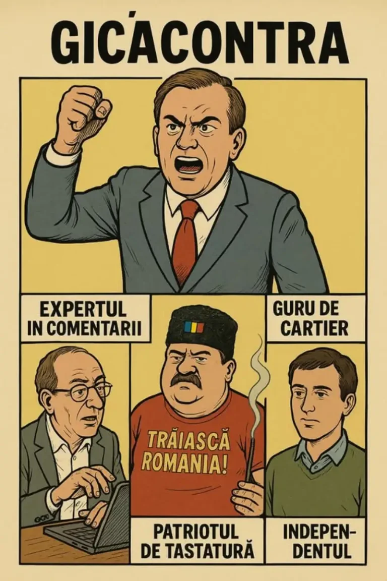 Gicăcontra și Gașca de Gânditori pe Like-uri