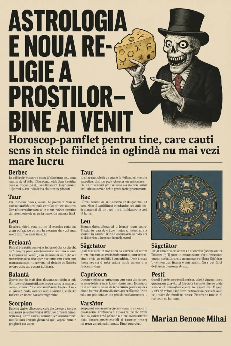 Astrologia e noua religie a proștilor