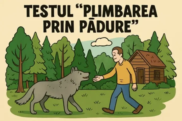plimbarea prin padure