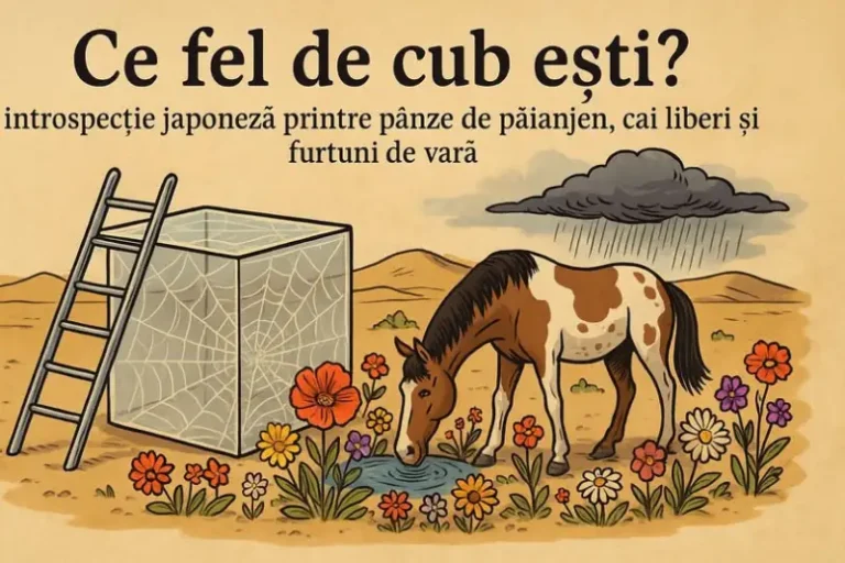 Ce fel de cub ești? O introspecție japoneză printre pânze de păianjen, cai liberi și furtuni de vară
