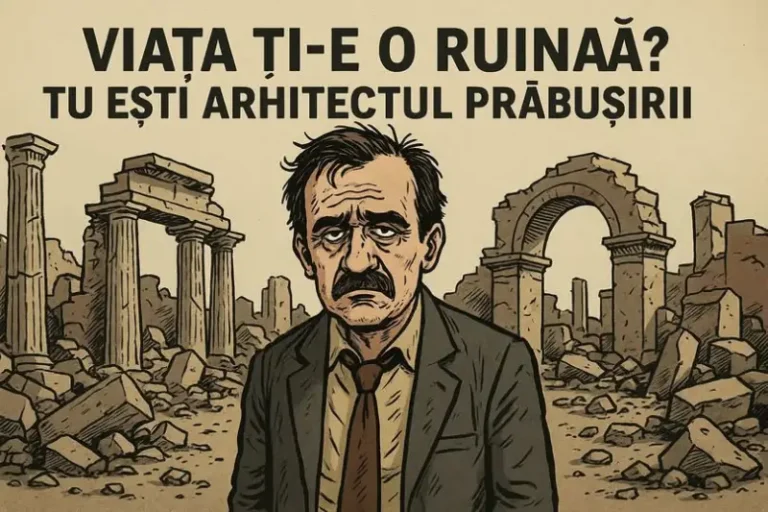 Viața ți-e o ruină? Tu ești arhitectul prăbușirii