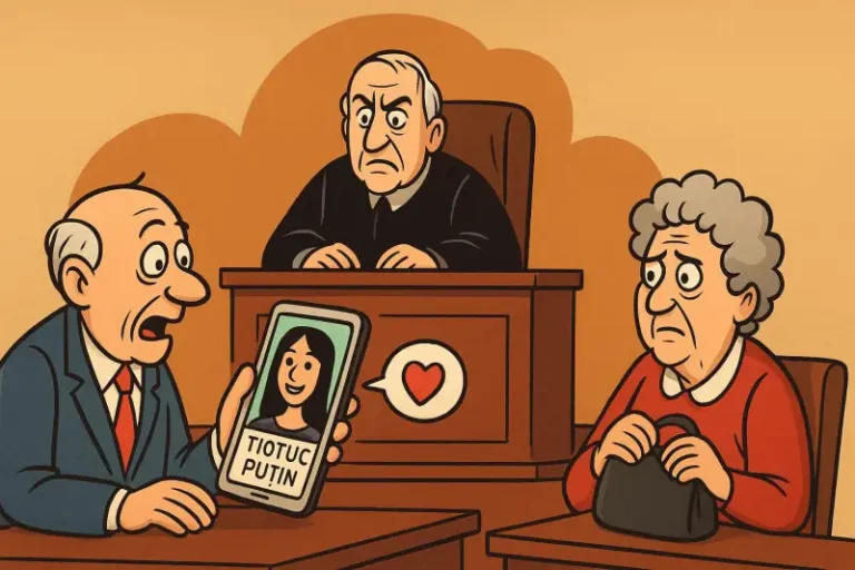 Țiodau Lin, Țioiau Fin și amanta AI, un divorț digital