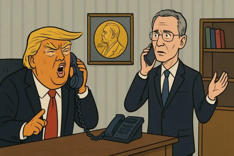 Trump și Nobelul, telefonul care a făcut valuri
