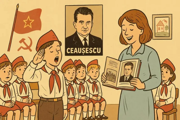Propagandă comunistă în școli: Grădinița care șochează Propagandă comunistă în școli: Grădinița care șochează