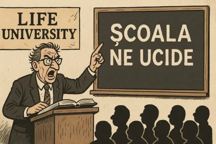 Școala ne ucide, ea, ne salvează Universitatea Școala ne ucide, ea, ne salvează Universitatea