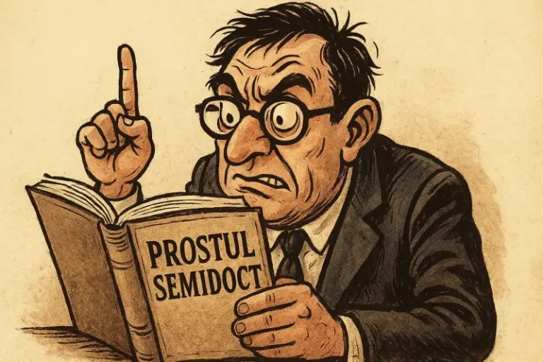 Prostul semidoct: pericolul subtil care ruinează lumea