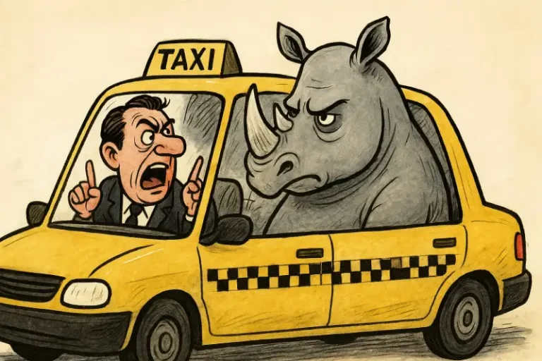 Când rinocerii sunt luați în taxi Când rinocerii sunt luați în taxi