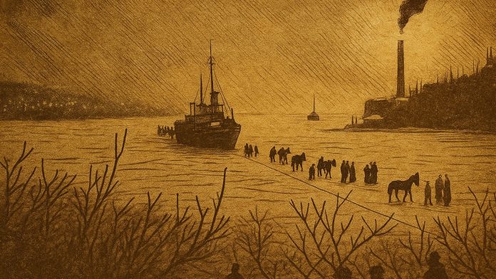 Podul de gheață dintre țări Podul de gheață dintre țări