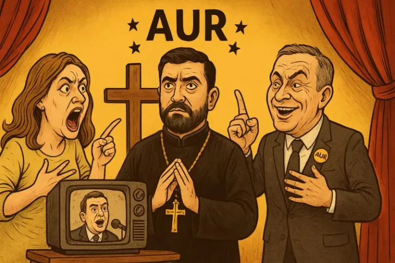 Pornografia de AUR: moralitatea politică pe scena publică